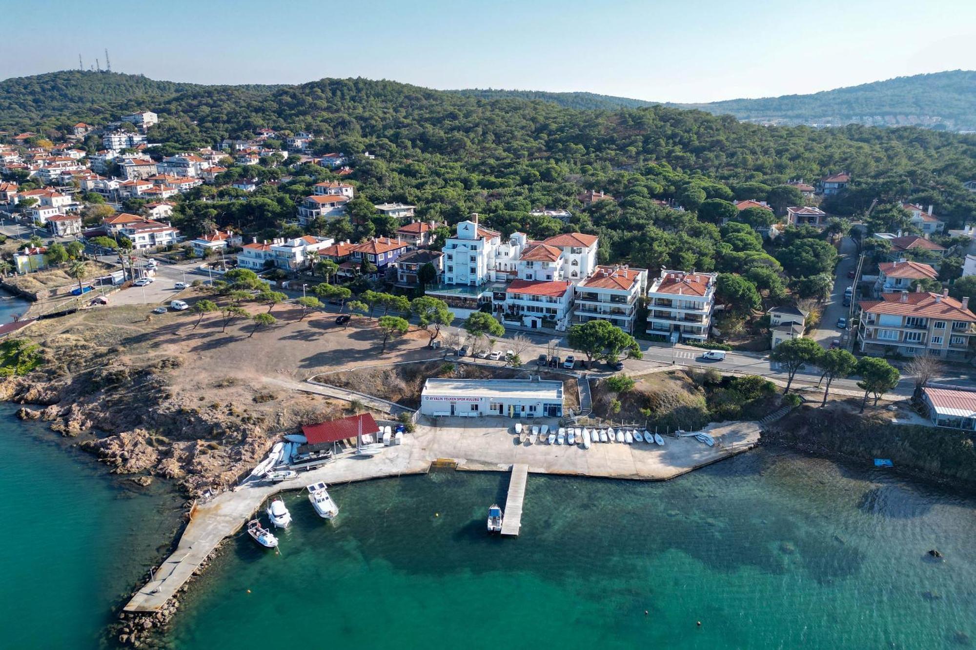 Camlik 87 Hotel Ayvalı Exteriér fotografie